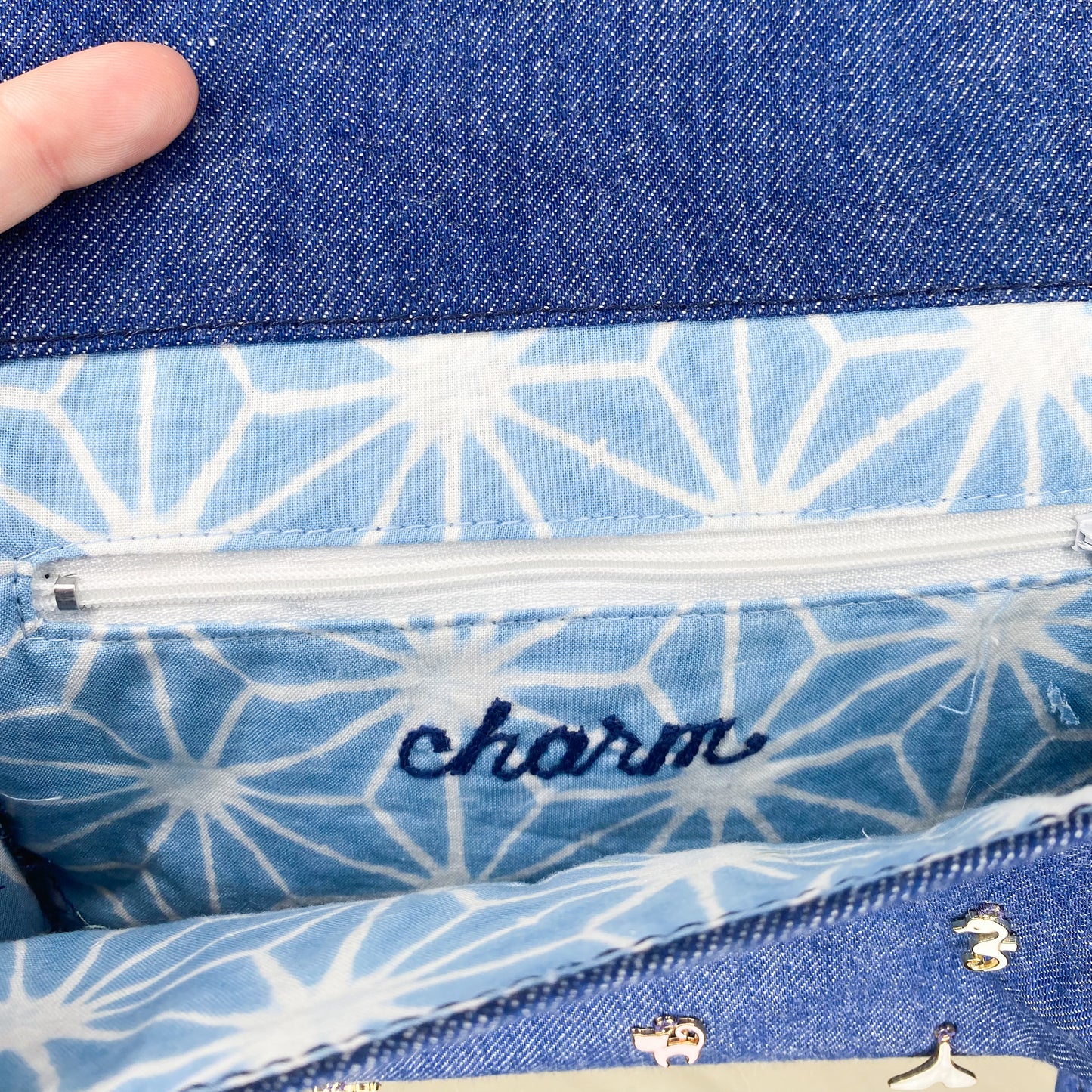 Charm Clutch Bag