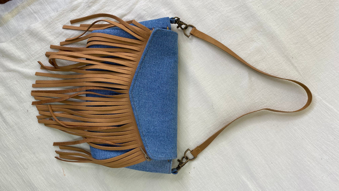 Rachel Convertible Fringe Bag - Custom and Made-to-Order